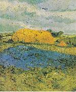 Vincent Van Gogh Barn on a rainy day Sweden oil painting artist